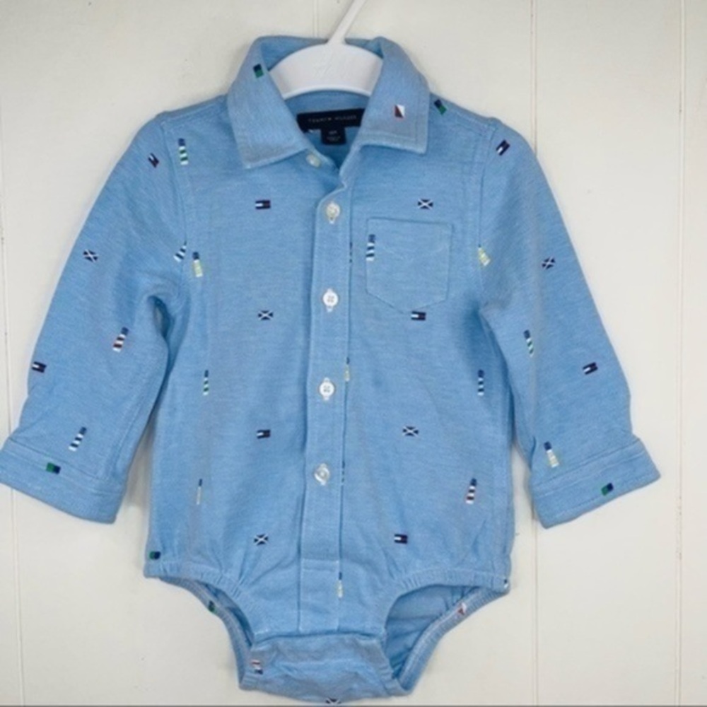 Tommy Hilfiger Toddler Boys BodySuit Size 18M